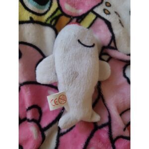 Small 6" Swiss International Airlines Plush Kids Girls Smiling Dog Toy Airplane